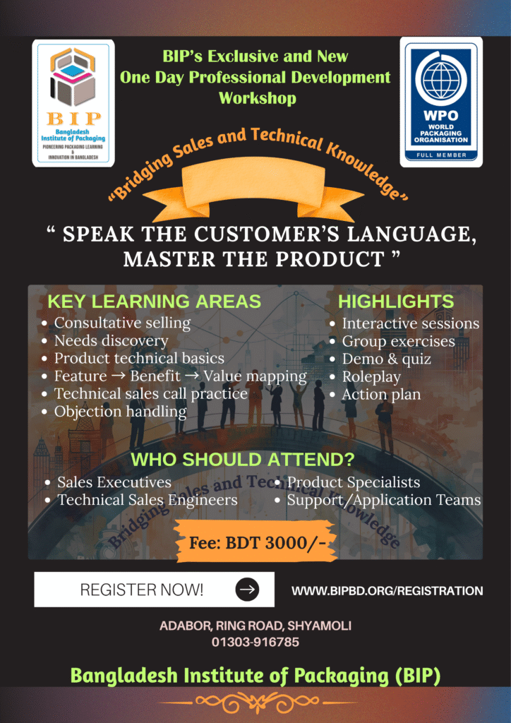 Bridging Sales and Technical Knowledge Bangladesh Institute of ...
